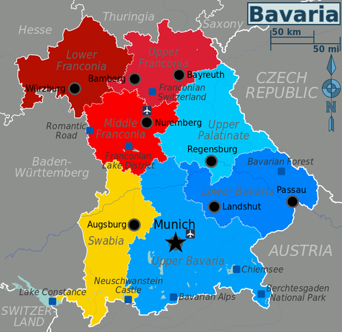 Bavaria_Germany_regions_map